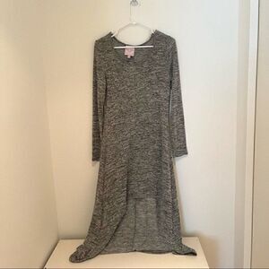 Romeo & Juliet Couture Long Sleeve High Low Dress